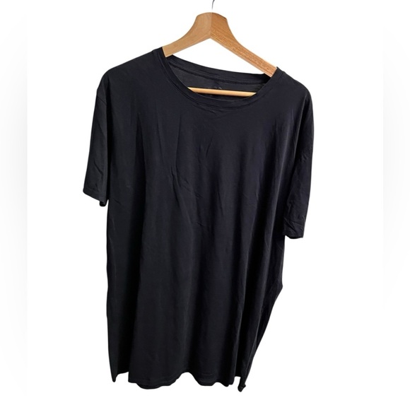 A.P.C Kayne Cotton T Shirt In Navy - Picture 1 of 5